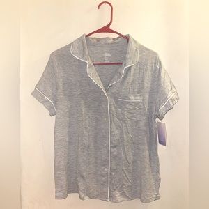 NWT Gray Pajama Top (S)